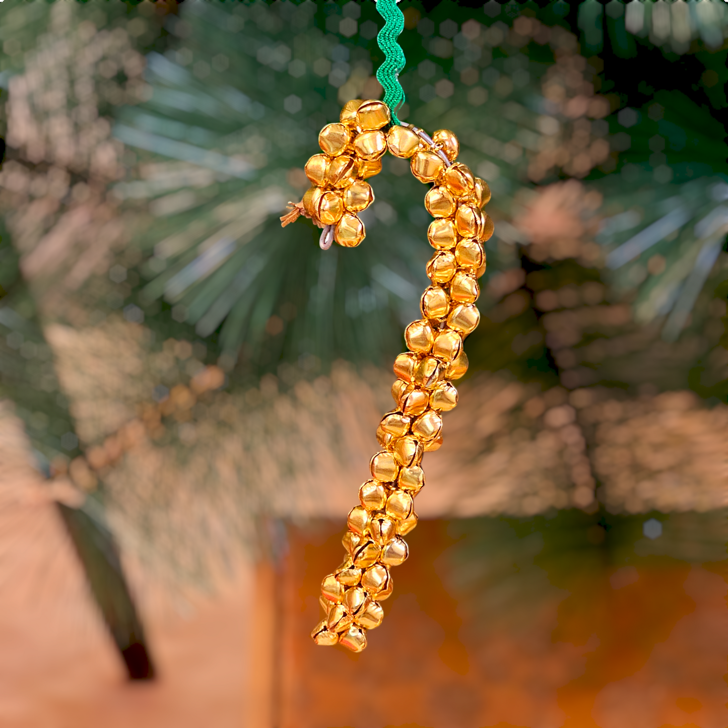 Golden Ghunghroo Ornaments (Set of 3)