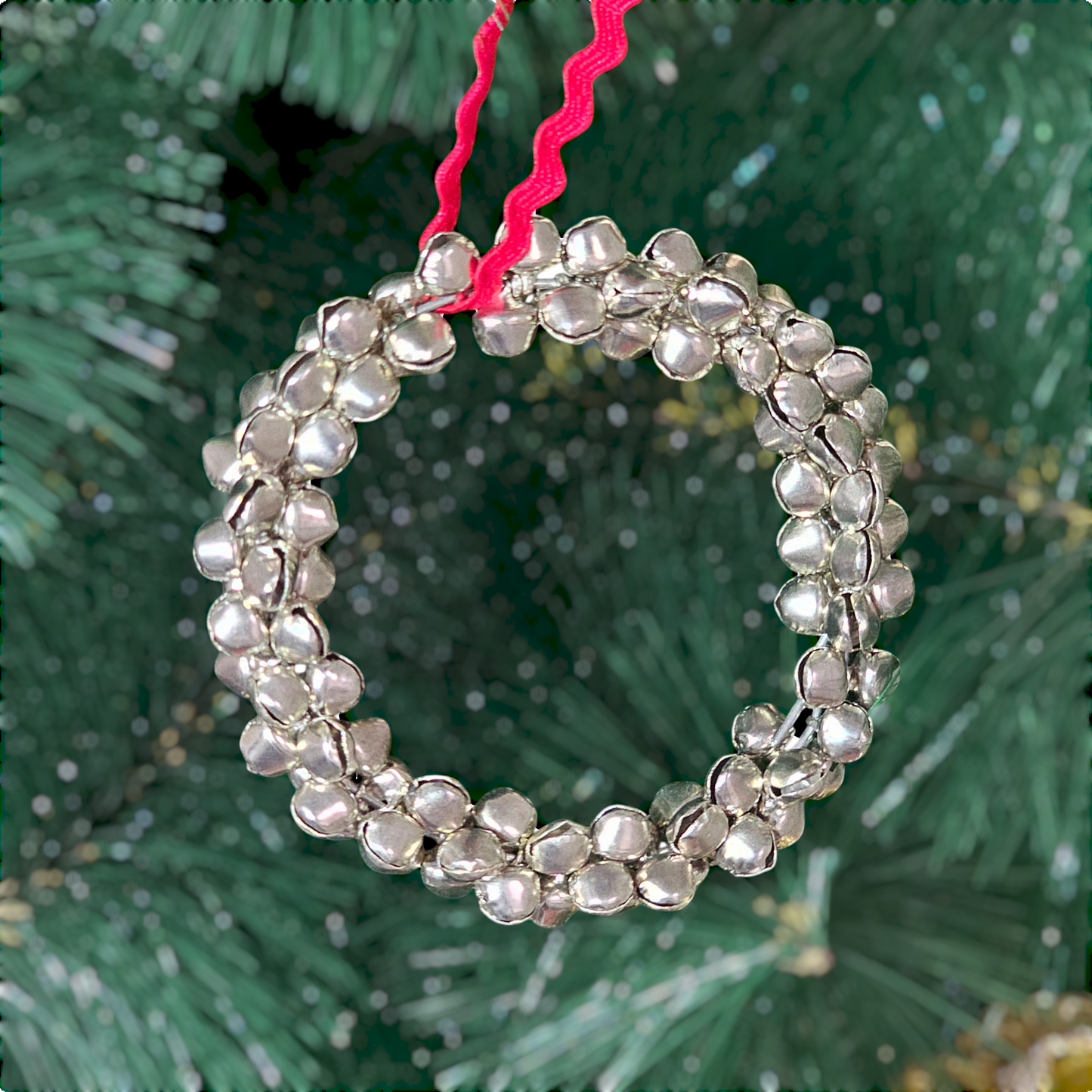 Silver Ghunghroo Ornaments (Set of 3)