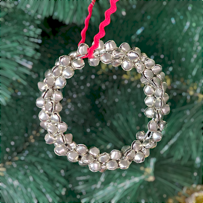 Silver Ghunghroo Ornaments (Set of 3)