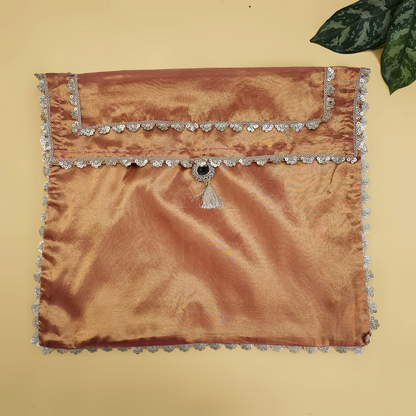 Scallop Tissue Saree Cover
