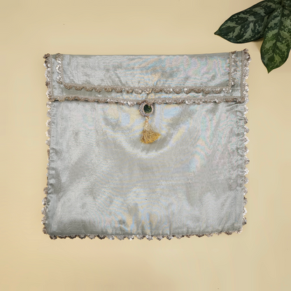 Scallop Tissue Saree Cover