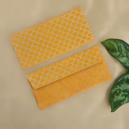 Fish Scale (Outline) Money Envelopes (Set of 5)