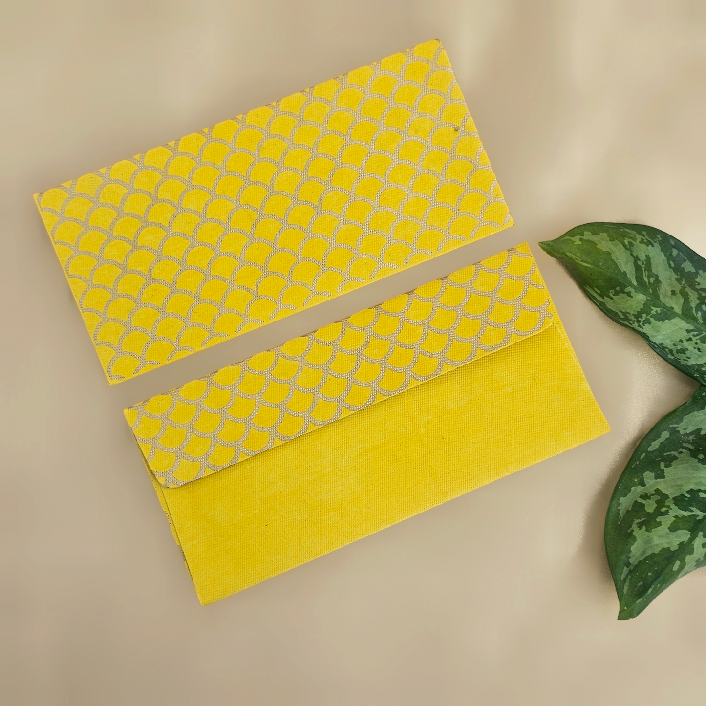 Fish Scale (Outline) Money Envelopes (Set of 5)
