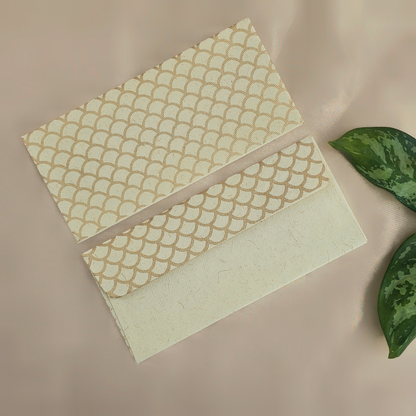 Fish Scale (Outline) Money Envelopes (Set of 5)