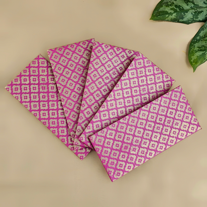 Mughal Boota Money Envelopes (Set of 5)