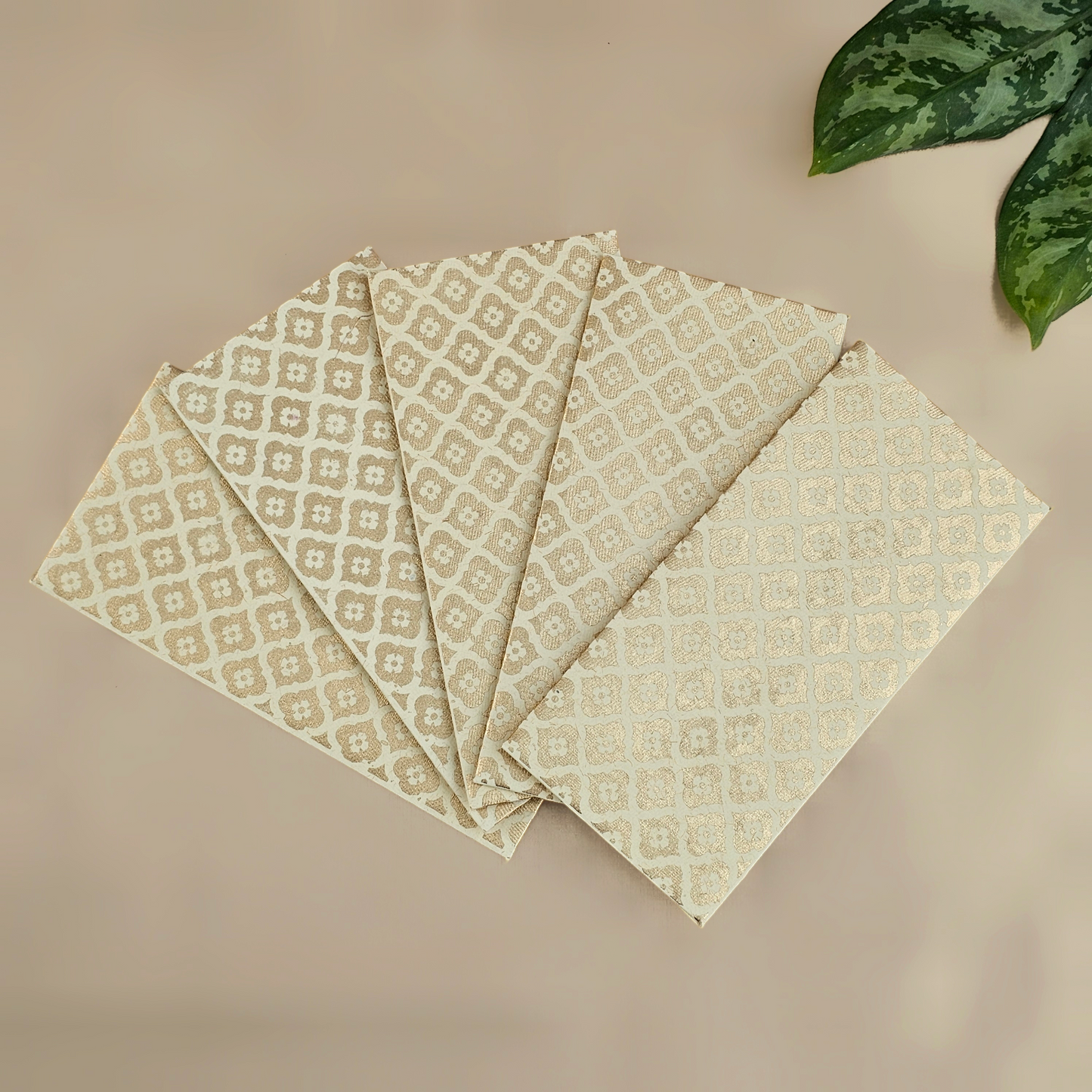 Mughal Boota Money Envelopes (Set of 5)