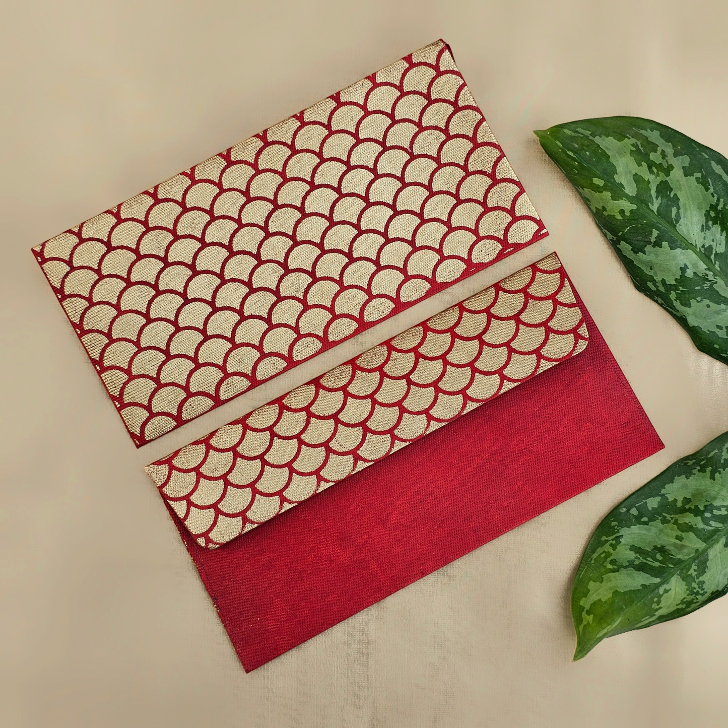Fish Scale Money Envelopes (Set of 5)