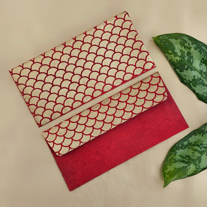 Fish Scale Money Envelopes (Set of 5)