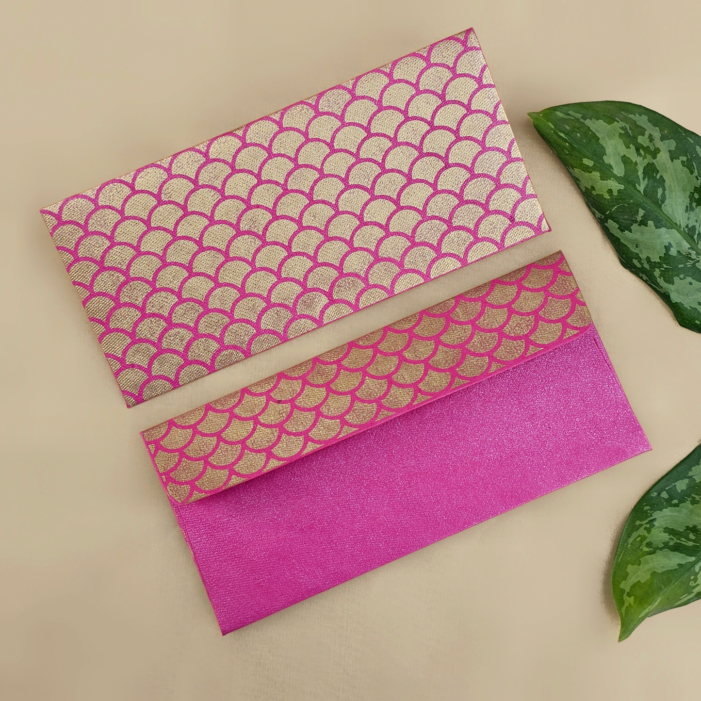 Fish Scale Money Envelopes (Set of 5)