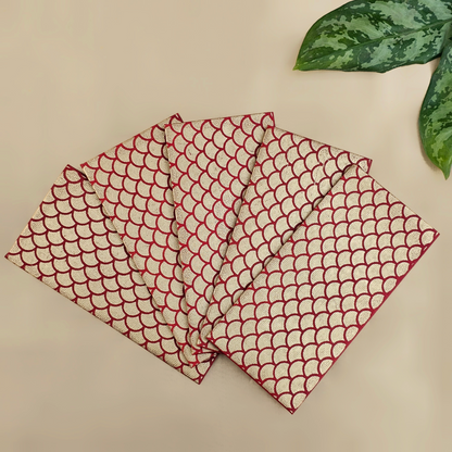 Fish Scale Money Envelopes (Set of 5)