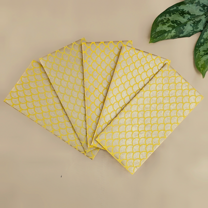 Fish Scale Money Envelopes (Set of 5)
