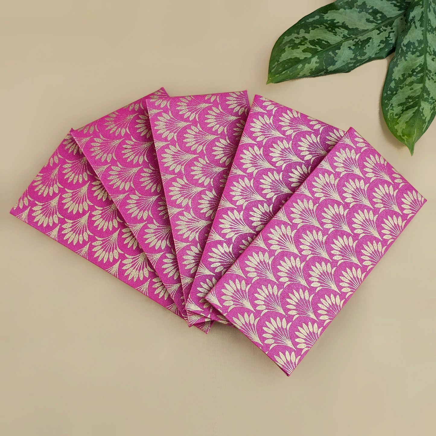 Palm Tree Money Envelopes (Set of 5)