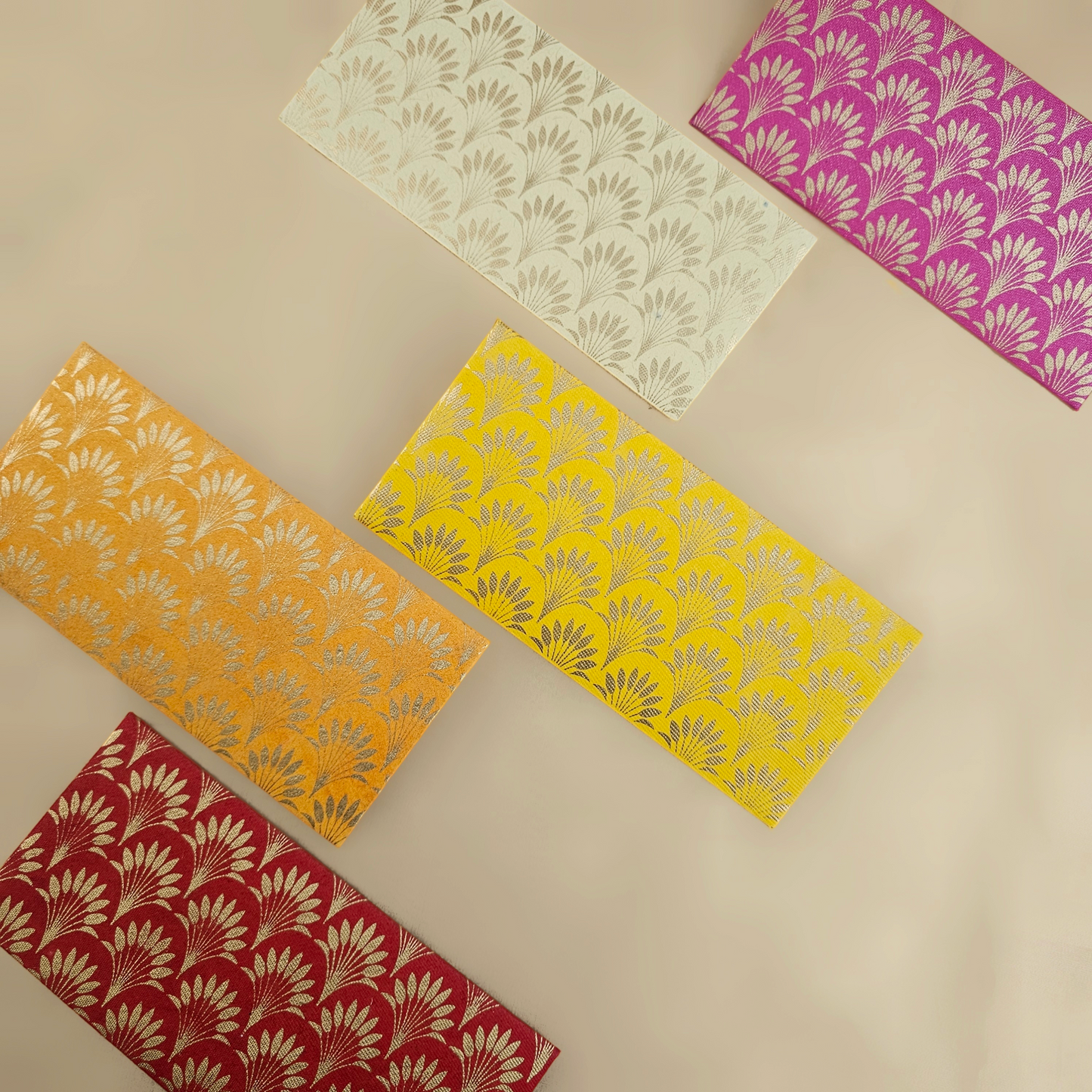 Palm Tree Money Envelopes (Set of 5)