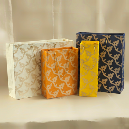 Leheriya Jamdani Gift Bag