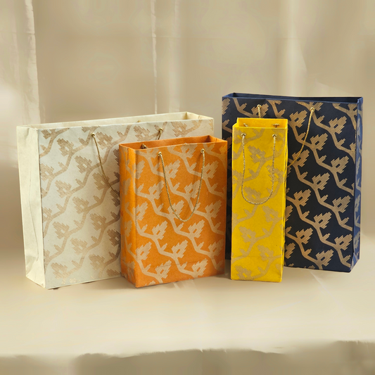 Leheriya Jamdani Gift Bag