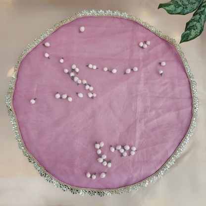 Round Shola Net Tray Cover