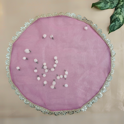 Round Shola Net Tray Cover