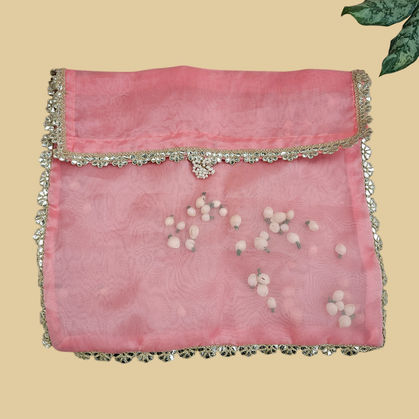 Shola Organza Saree Cover