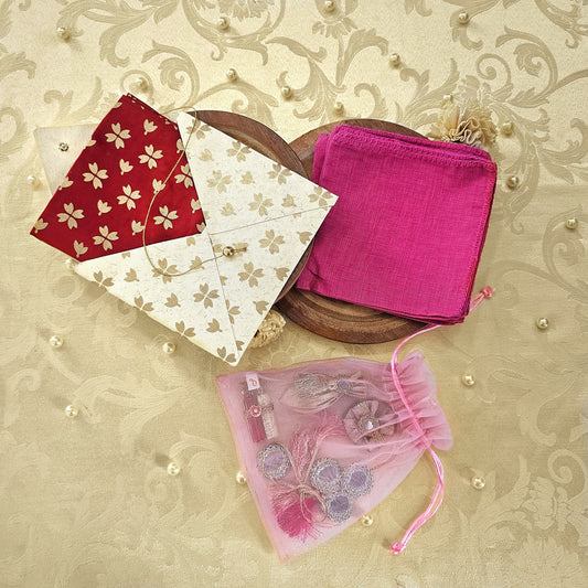 Rakhi Gift Set - Napkins & Pocket Square