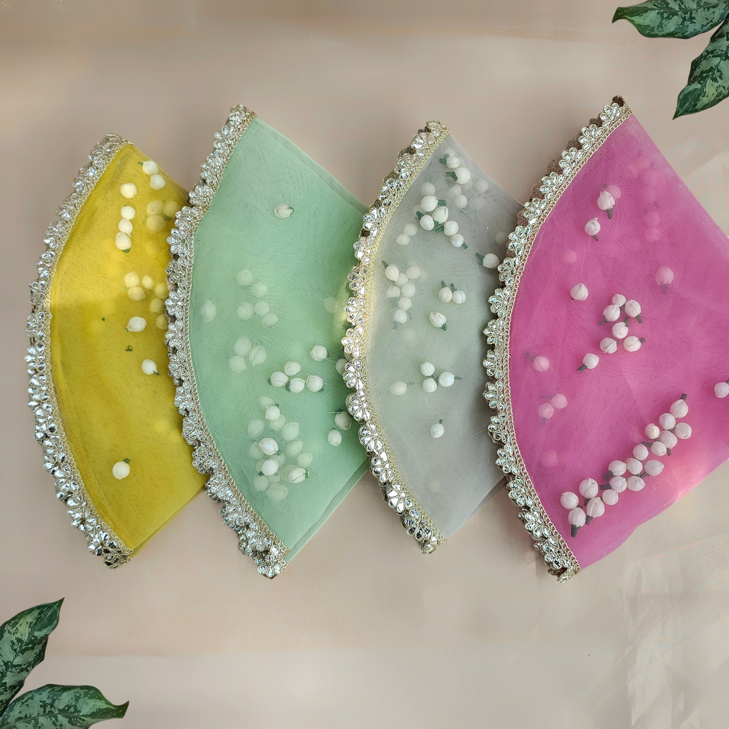 Round Shola Net Tray Cover