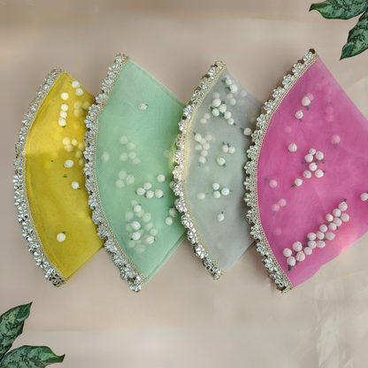 Round Shola Net Tray Cover