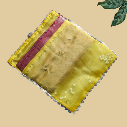 Shola Organza Saree Cover