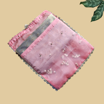 Shola Organza Saree Cover