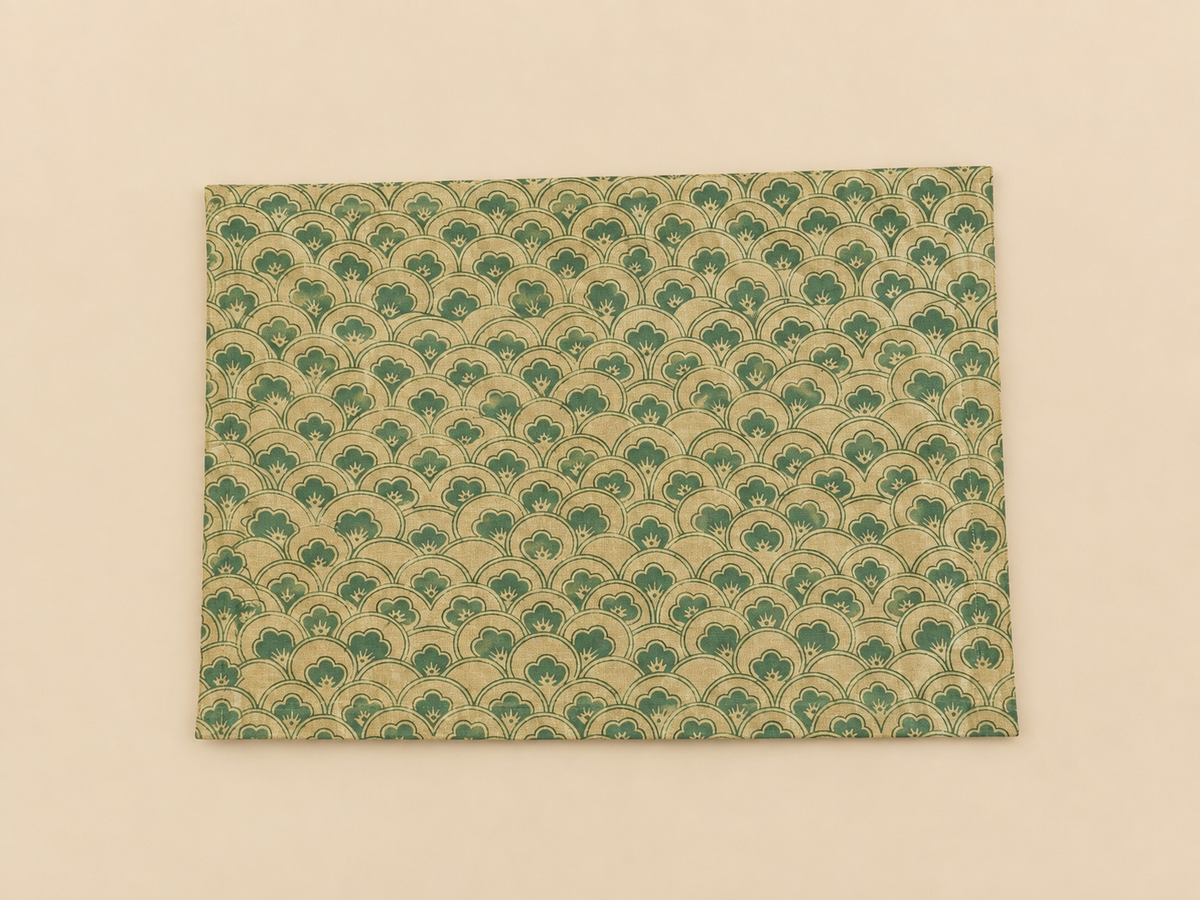 Olive Anar Silk Table Mats (Set of 6)