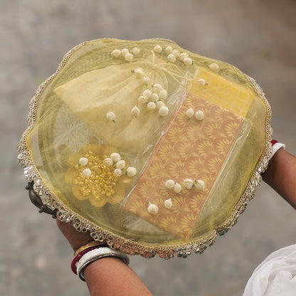 Round Shola Net Tray Cover