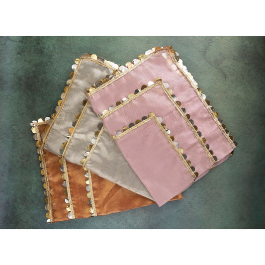 Orange Sitara Tray Cover